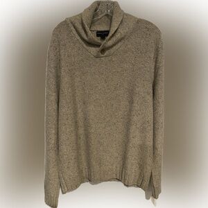 Vintage Banana Republic Shawl Collar Tan